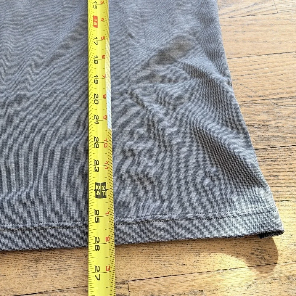 Banana Republic Luxury Touch Polo Men's M Blue Gray 100% Cotton Standard Fit